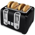 Black & Decker Black+Decker T4569B Electric Toaster, 120 V, 850 W, Black T4569B